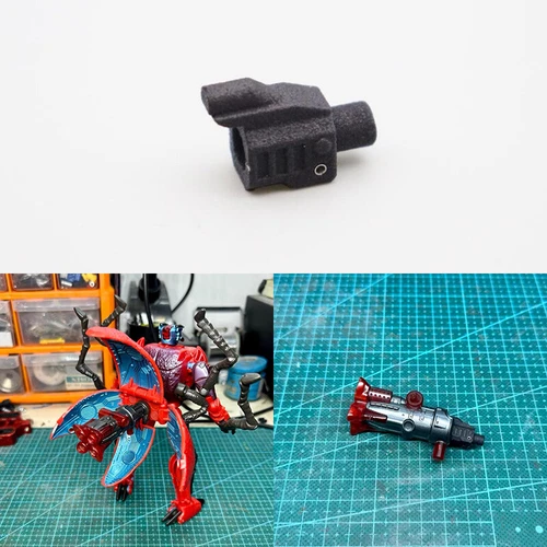 3D Printing Weapon Connection Adapter Upgrade Kit For Legacy Predacon Inferno