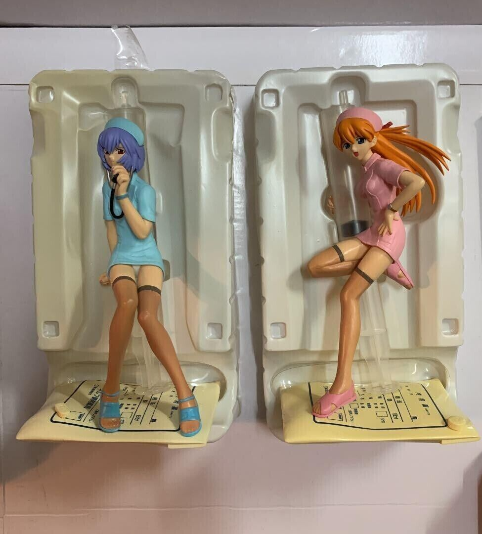 Neon Genesis Evangelion Extra Nurse Figure Asuka Ayanami Rei