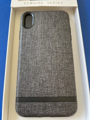 Incipio Esquire Case for Apple iPhone XS Max GRAY BLACK