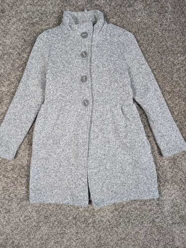 Patagonia Better Sweater Coat Girls Size XL 14 Birch White Gray W Pockets Teen - Picture 3 of 24