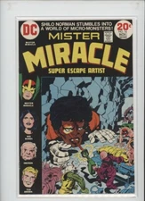 MISTER MIRACLE #16 HI GRADE 9.0 CLASSIC KIRBY COVER GEM 