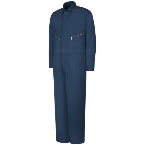 NEW Red Kap Men's Zip-Front Cotton Coveralls Industrial Work Uniform CC18 - Picture 5 of 19