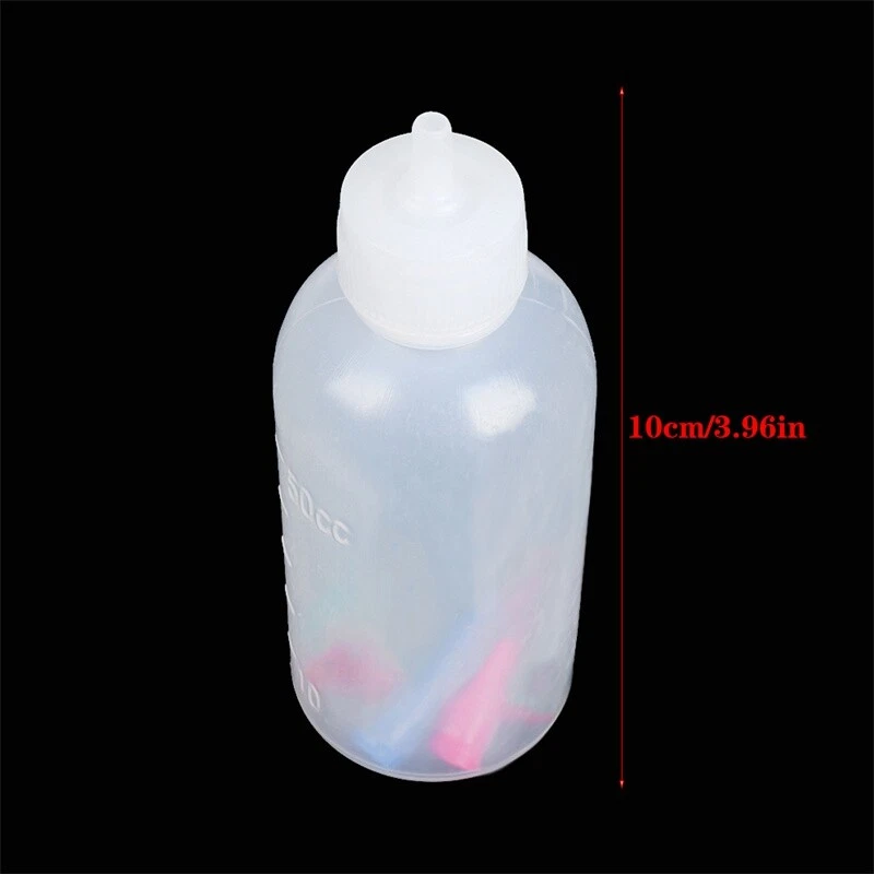 Plastic 50ml Food-grade Squeeze Bottles Nozzles Pastry TattooKetchup Dispenser - image 2 of 4