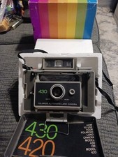 Vintage Polaroid 430 Land Camera In Original Box PreOwned