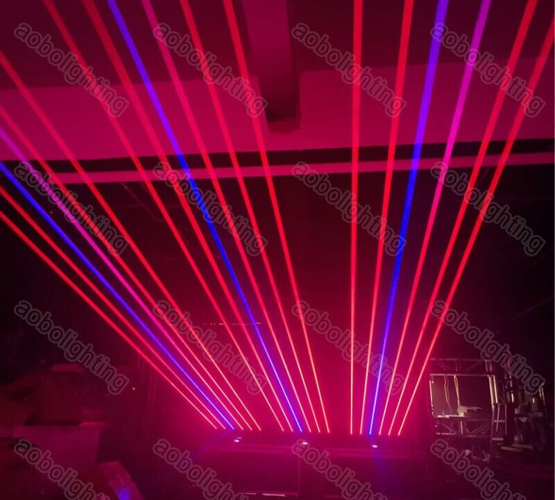 6000mW 6W 6 Eyes Moving Head Laser Light RGB Full Color Dj 6000mW 6W 6 Eyes Moving Head Laser Light RGB Full Color Dj