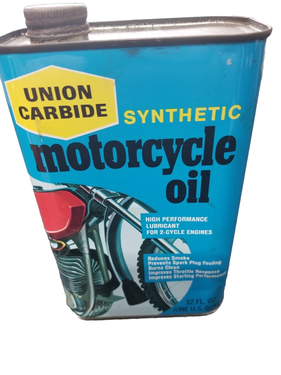 OLD ファイヤーマン ワークジャケット OIL.Co union made Vintage Union Carbide Synthetic 1 Quart Motor Oil Can Nos