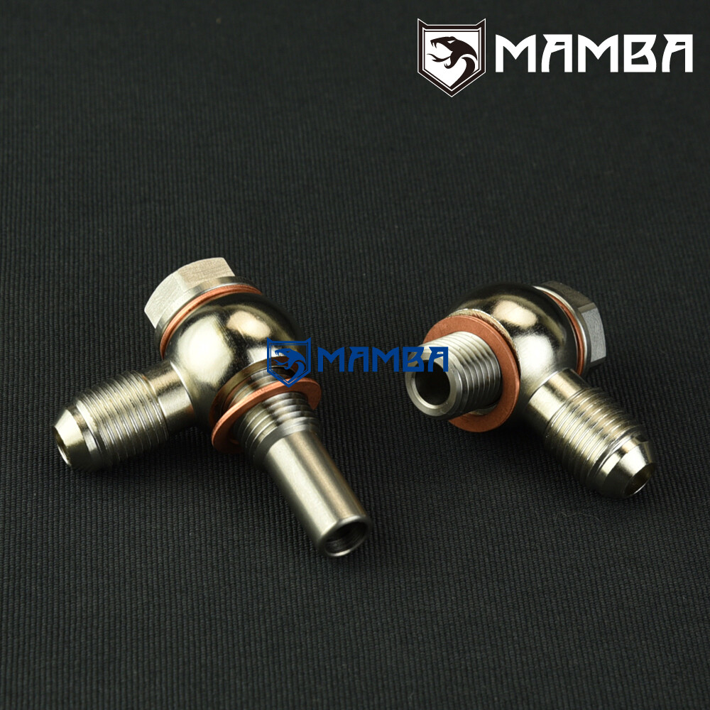 9710 6AN x1/4NPSM 4L80E GM Transmission turbo Oil Cooler 90D Banjo