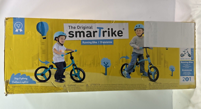 SmarTrike Bicicletta Pieghevole Senza Pedali (Balance Bike): Per Bambini Da 2 Anni, Telaio In Metallo E Ruote In EVA, Blu/Rosso