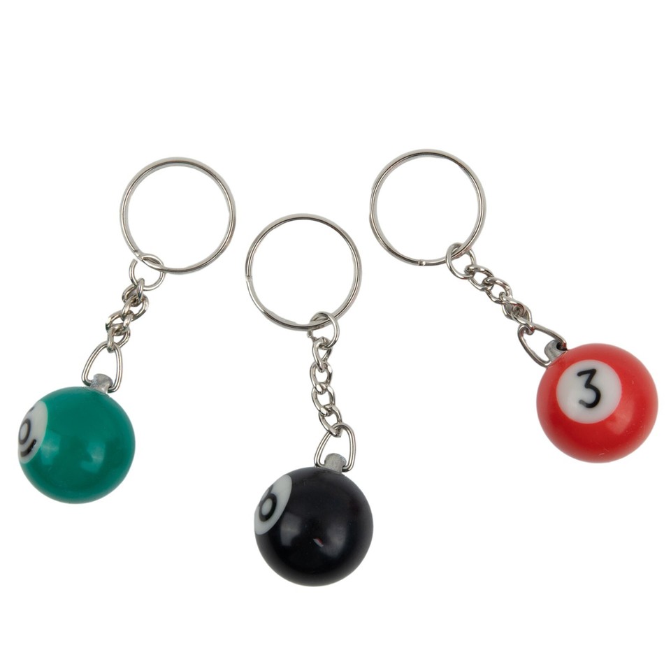 Billiard Ball KeyChain Snooker Ball Key Rings/Snooker Cue Accessories Gift. eBay