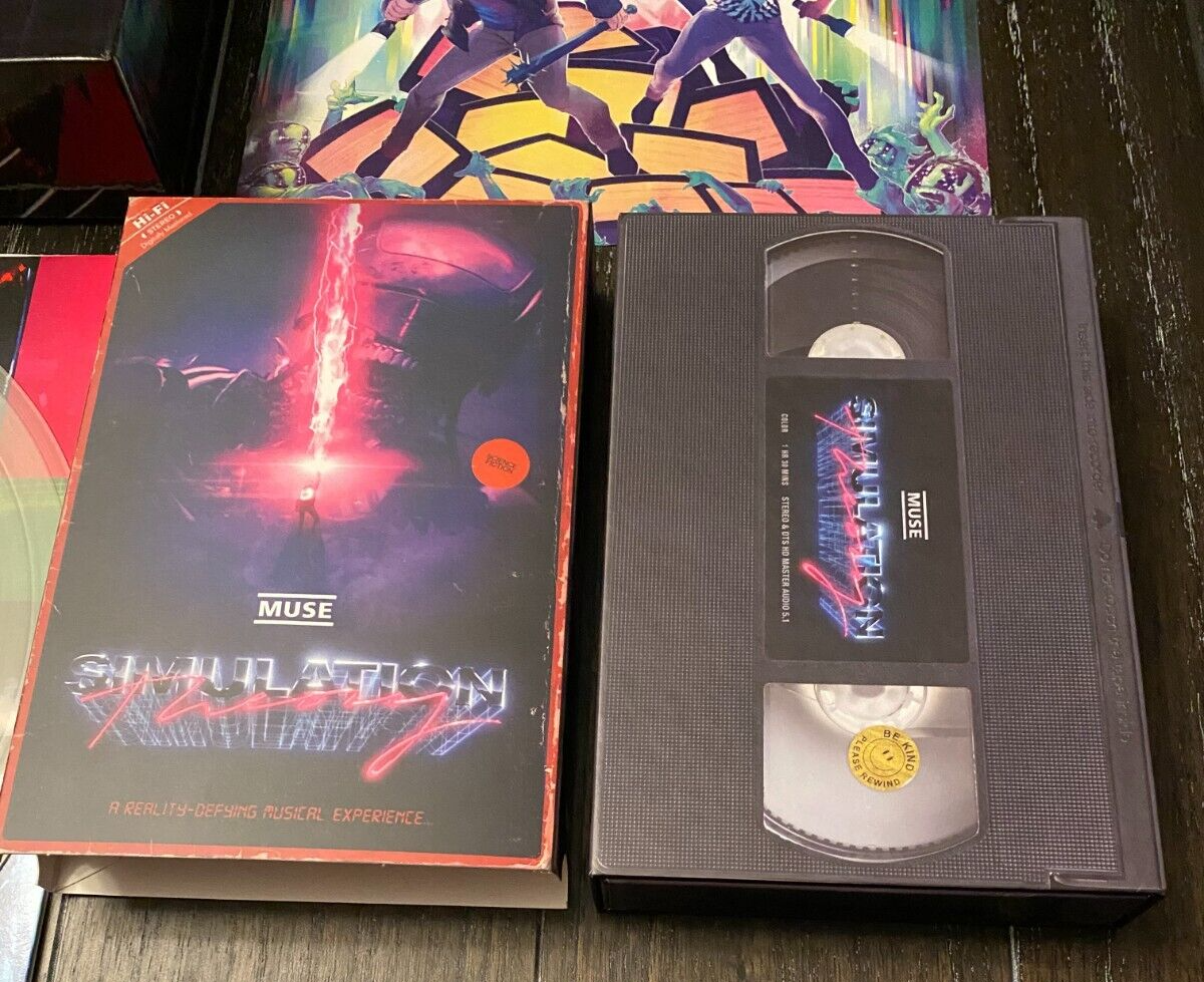 Muse Simulation Theory Super Deluxe Film Box Set | eBay