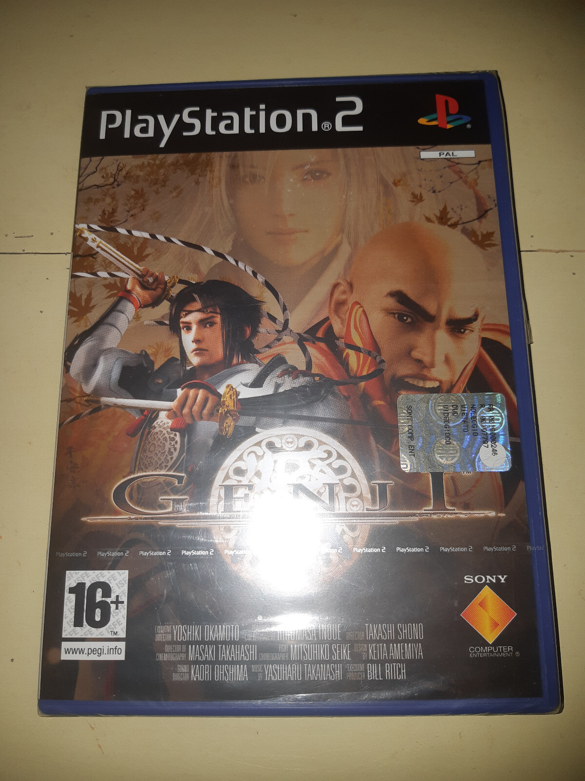 JEU Playstation 2 PS2 GENJI neuf sous plastique version ITA