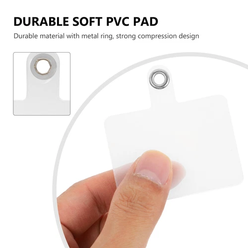 10 Pcs Phone Tabs Phone Tether Patches Lanyard Hanging Loop Phone Accessories - Bild 4 von 11