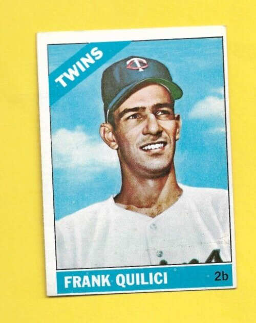 1966 Topps Frank Quilici #207 Minnesota Twins EX/EX/MINT FREE