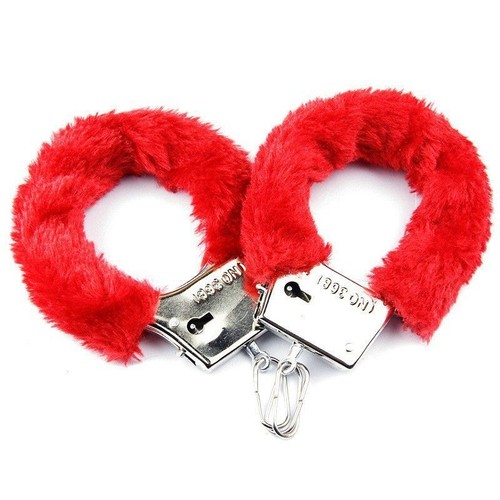 Role Play Toy Sex Aid Fancy Stag Party Furry Fluffy Handcuffs Hen Night Party - Picture 10 of 15