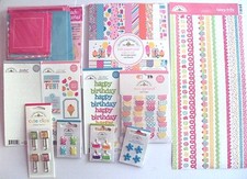 Doodlebug Sugar Shoppe Sweet Surprises Happy Birthday Scrapbooking, NEW