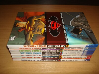 Superman / Batman Vol.1 2 3 4 5 6 + Night and Day US TPB HC Hardcover