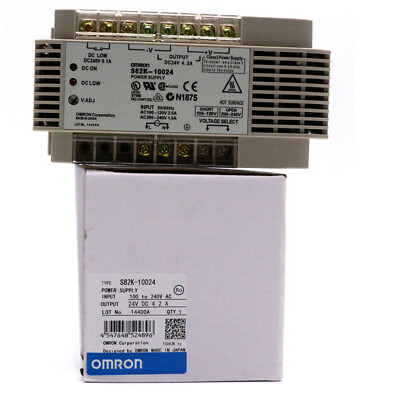 NEW Omron S82K-10024 Power Supply 24VDC 4.2A 100W