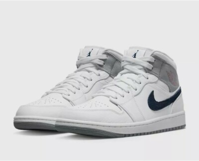 Nike Air Jordan 1 Mid PI Paris White Midnight Navy DR8038-100 