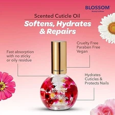 Blossom Hydrating, Moisturizing, Strengthening, Strawberry Scented Cuticle Oil