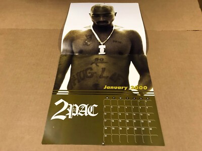 2PAC カレンダー 2000 2Pac Shakur 12-Month Calendar | eBay