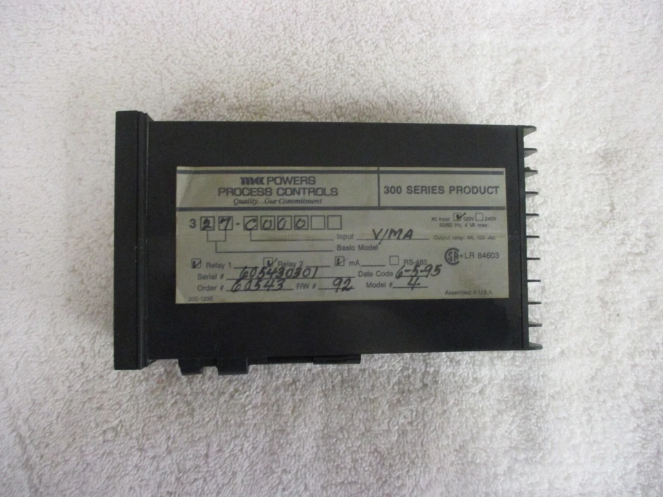 Powers Process Controls 327 300 Series Process Monitor     327-C000 - Image 3 of 4