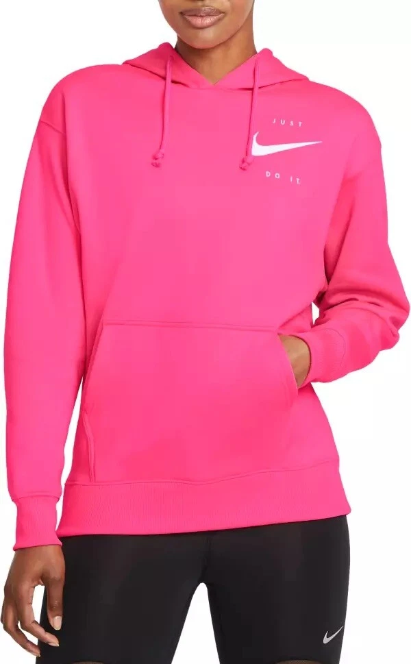 Pink deals nike pullover
