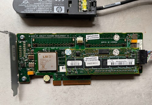 HP Smart Array P400 8 Kanal PCI-E SAS Controller + 512MB Cache und Akku - Bild 2 von 6