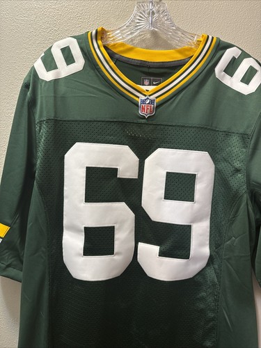 $160 NEW David Bakhtiari #69 Green Bay Packers Nike Stitched Jersey SIZE Med - Picture 3 of 18