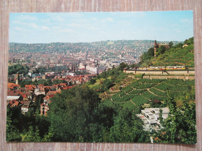 AK Stuttgart Neue Weinsteige mit Blick auf die Stadt ANCO S315/8017 Andres + Co
