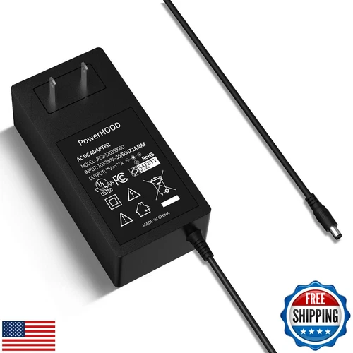 PowerHOOD 12V AC Adapter Compatible with Jumper ubook x 12 EZBook x3 x4 s4 s5