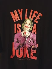 Extremely RARE Assholes*s Live Forever T-Shirt Black Life Is A Joke - Size XL 