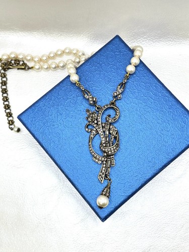 Vintage Heidi Daus Signed Necklace / Rare Designet Necklace/ Heidi Daus Jewelry