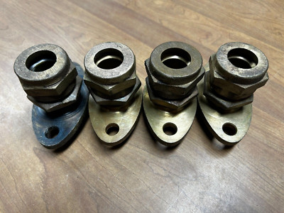 NOS Marine Bronze Stuffing Box Oval Flange for 1 '' Shaft Perko Buck Algonquin