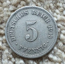 5 pfennig KM#11 germany coins various dates  by coin_lovers