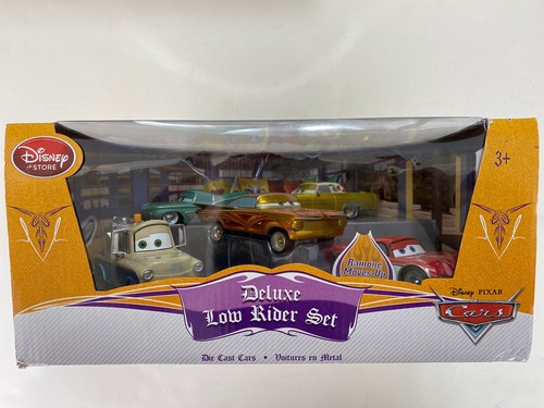 DISNEY CARS DIECAST LOW RIDER SET Deluxe LOW N LANGSAM Disney Store Pixar Metall