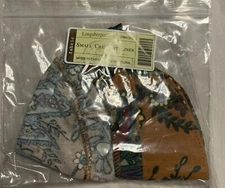 Longaberger Savannah Floral Oval Small Crescent Basket Liner #23841310 - NEW