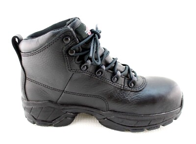 Red Wing 2380 Black Steel Toe Lace up BOOTS Women display picture 1