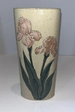 O'Keane Art Pottery Vase 8 3/4” Iris Pink Handmade