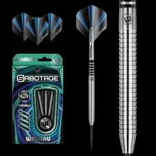 WINMAU SABOTAGE 90% Tungsten 20 Gram Steel Tip Darts 1086.20