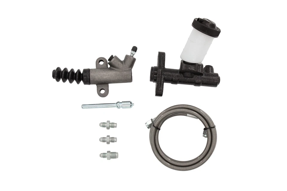 Blitech Master Slave Cylinder & Stainless Clutch Line Kit For 90-05 Mazda Miata - Image 3 of 4