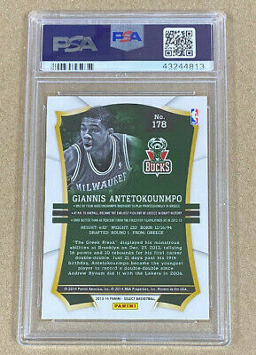 その他 GIANNIS antokounmpo 2013 SELECT RC PSA10 2013 Panini Select Giannis Antetokounmpo #178 PSA10 GEM MT