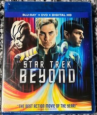 STAR TREK BEYOND BLU-RAY/DVD COMBO 2016 FACTORY SEALED