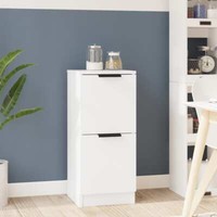 Vidaxl Sideboards 2 Stk. RäUchereiche 30X30X70 Cm Holzwerkstoff