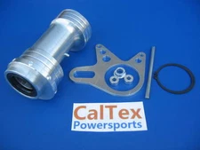 1987-06 YAMAHA YFZ350 AXLE BEARING CARRIER 40mm w/ Brake Stay Set, Steel Bar