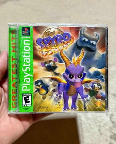 Spyro Year Of The Dragon (PlayStation 1, 1998) PS1 Complete GH CIB Tested