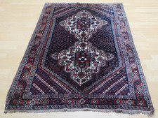 Oriental Carpet Rug Hand Made Wool Vintage Any Room Area 5ft 7" x 3ft 8"
