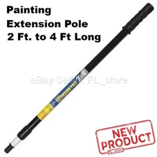 Painting Extension Pole Stick Roller Frame Paint Steel Extension 2ft to 4ft