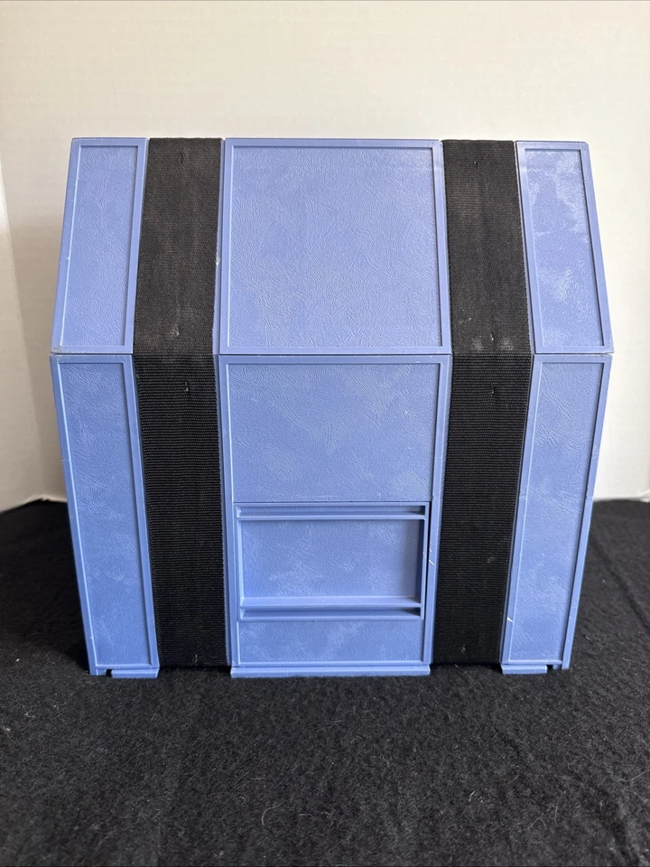 ROLYKIT 豪华 S-18 蓝色缝纫工艺爱好工具箱 钓鱼渔具箱 — 第 3/4 张图片