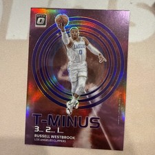 2022-23 Donruss Optic Russell Westbrook #3 T-Minus 3...2...1... Purple
