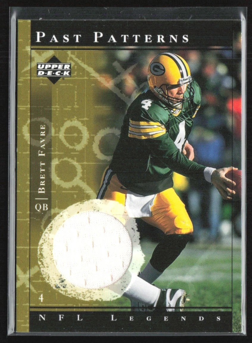 2001 Upper Deck NFL Legends Brett Favre #PP-BF for sale | eBay